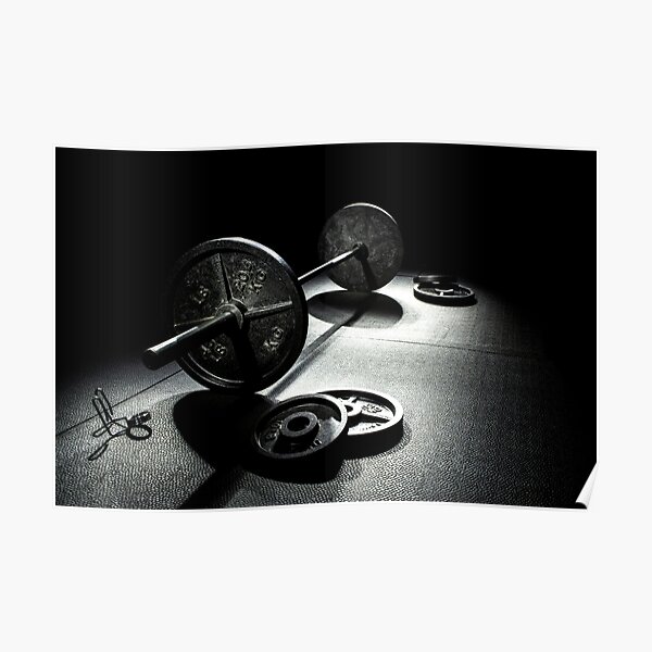 Olympic Weight Training Poster