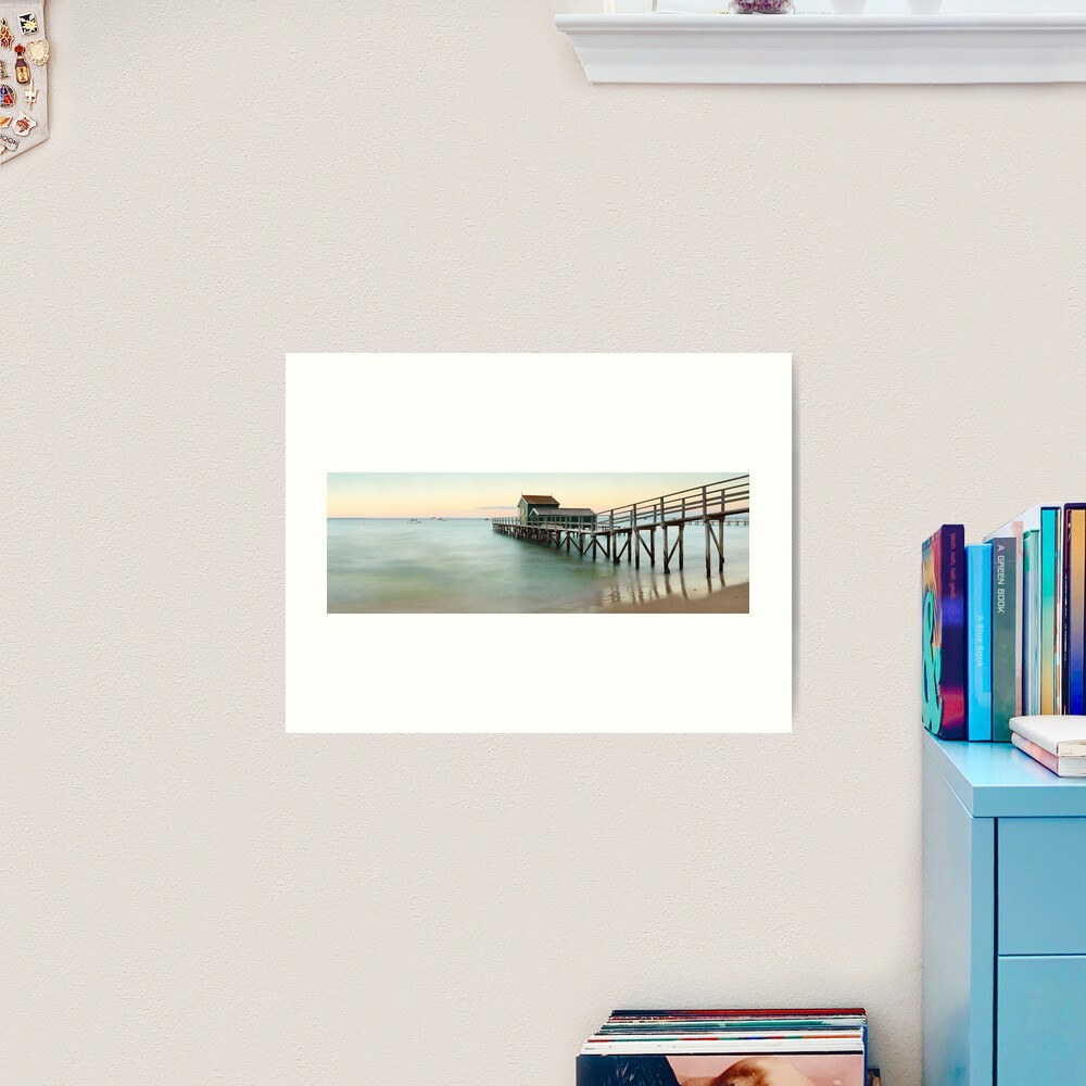 Portsea Pier, Mornington Peninsula, Victoria, Australia Art Print