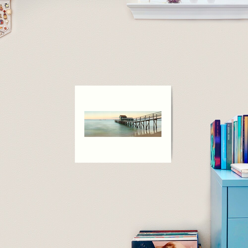 Portsea Pier, Mornington Peninsula, Victoria, Australia Art Print