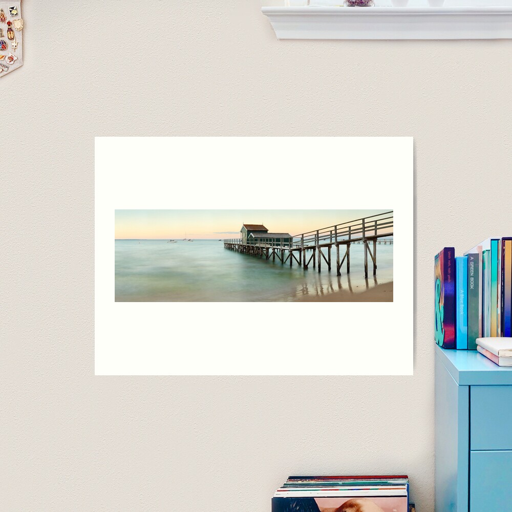 Portsea Pier, Mornington Peninsula, Victoria, Australia Art Print