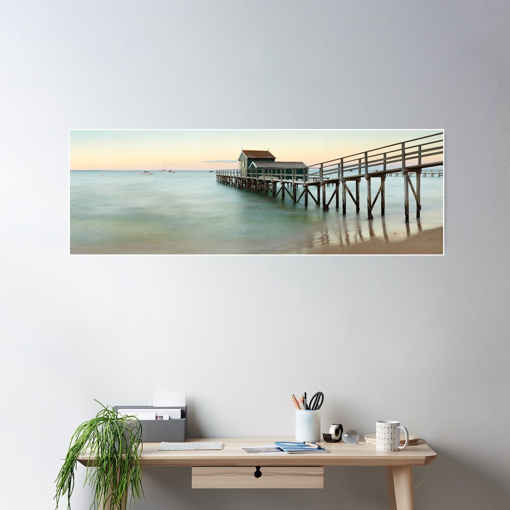 Portsea Pier, Mornington Peninsula, Victoria, Australia Poster
