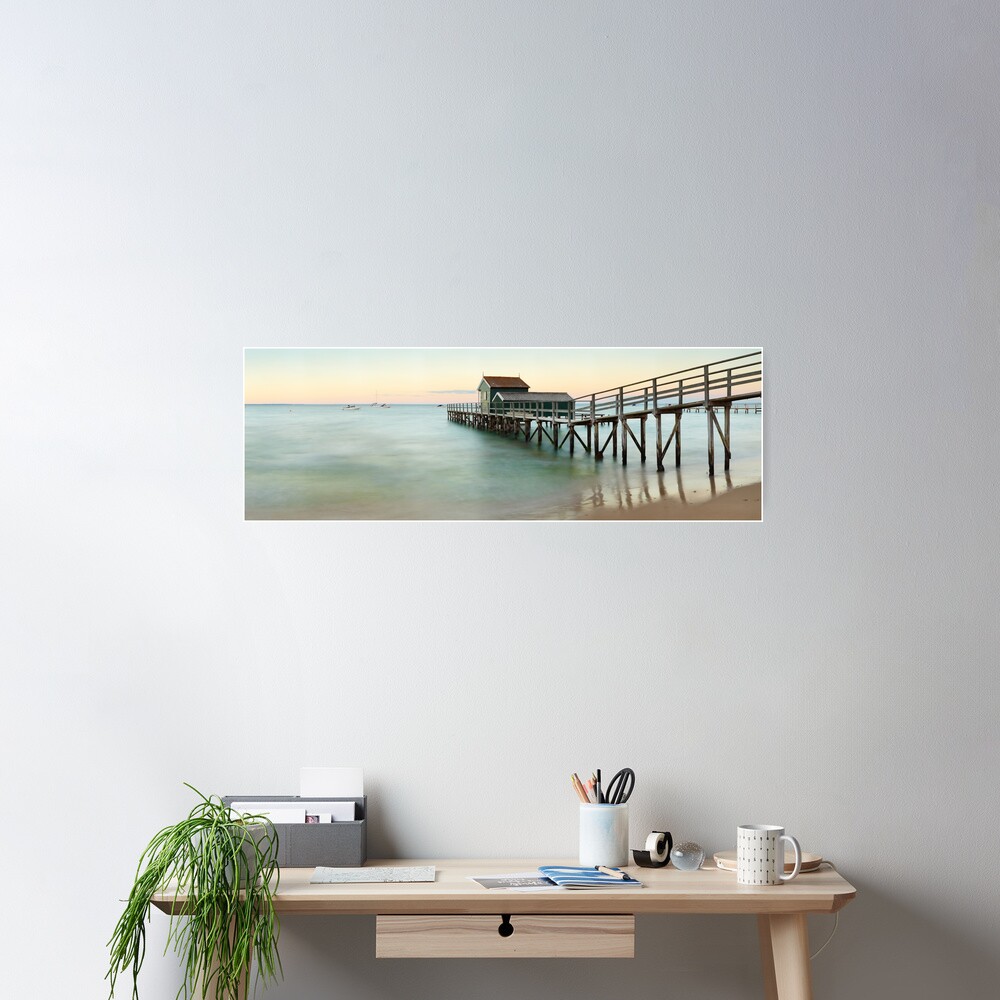 Portsea Pier, Mornington Peninsula, Victoria, Australia Poster