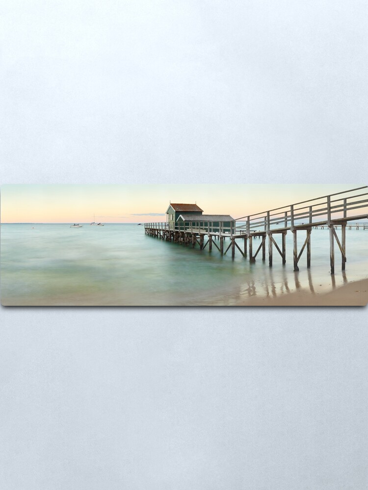 Alternate view of Portsea Pier, Mornington Peninsula, Victoria, Australia Metal Print