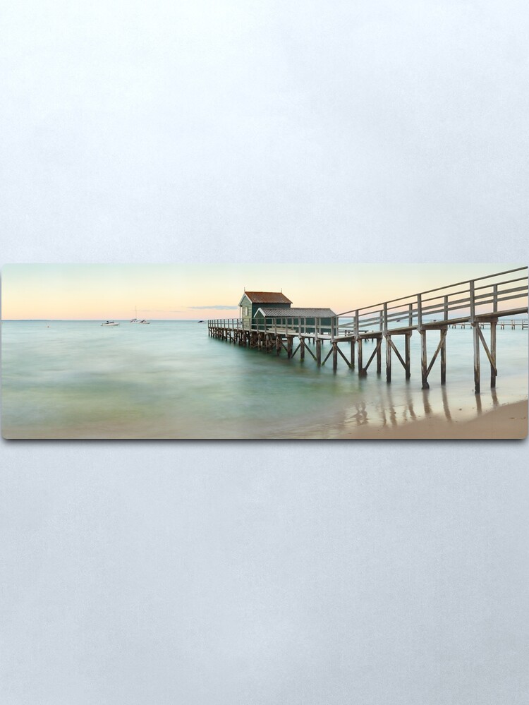 Alternate view of Portsea Pier, Mornington Peninsula, Victoria, Australia Metal Print