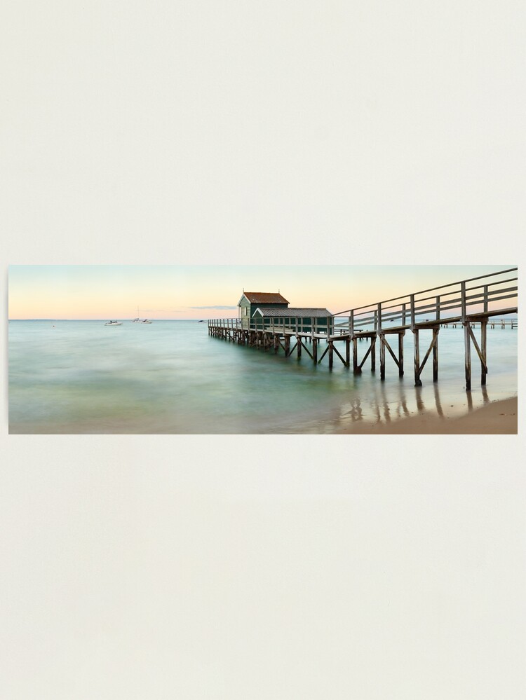 Alternate view of Portsea Pier, Mornington Peninsula, Victoria, Australia Photographic Print