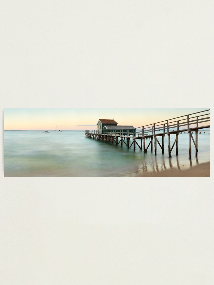 Alternate view of Portsea Pier, Mornington Peninsula, Victoria, Australia Photographic Print