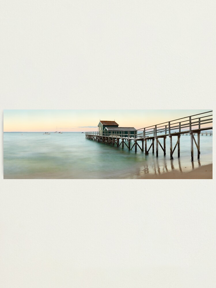Alternate view of Portsea Pier, Mornington Peninsula, Victoria, Australia Photographic Print