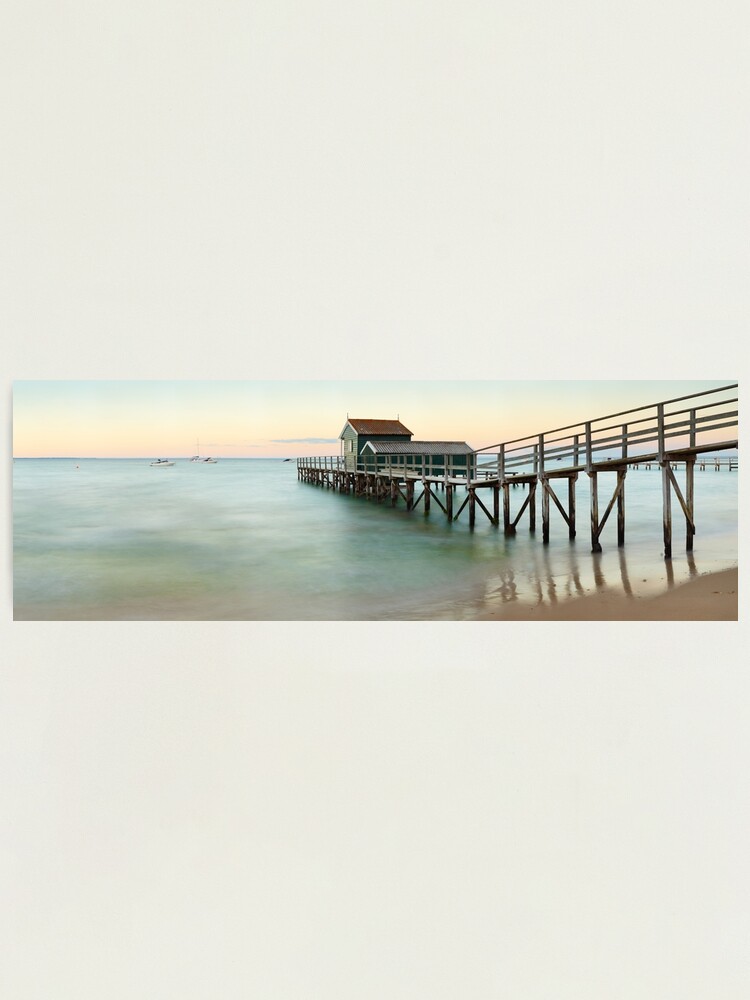 Alternate view of Portsea Pier, Mornington Peninsula, Victoria, Australia Photographic Print