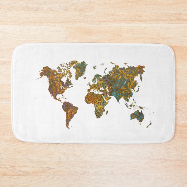 Item preview, world map oriental #worldmap #map designed and sold by JBJart.