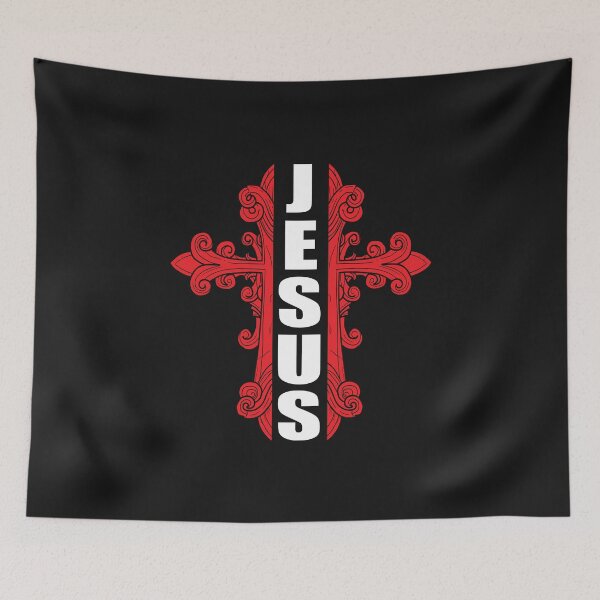 Item preview, Jesus with cross tea designed and sold by Peter Azeez.