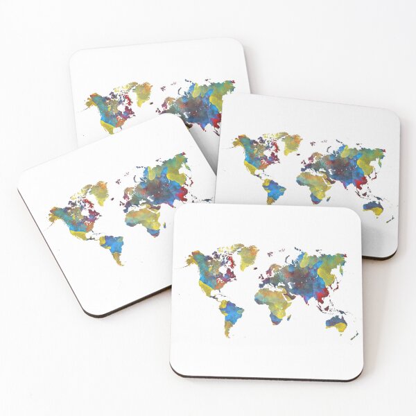 Item preview, World Map 2050 designed and sold by JBJart.
