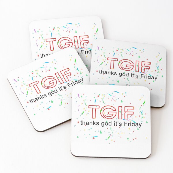 Item preview, TGIF designed and sold by FunnyGrief.