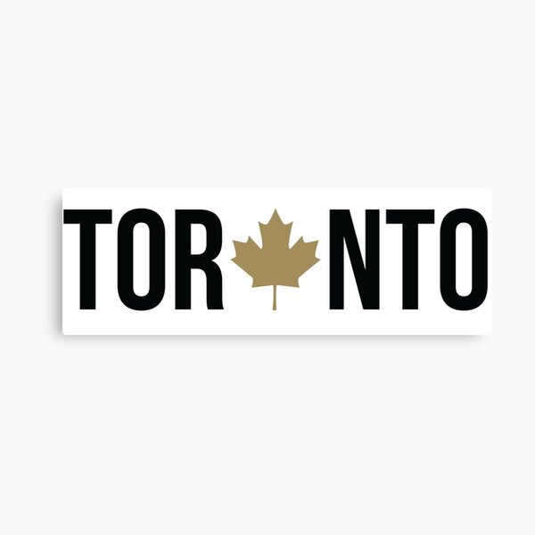 Toronto Maple | OVO Colorway Canvas Print