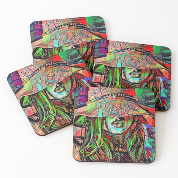 Item preview, Capeline street- Léa Roche paintings - hat, woman designed and sold by L. ROCHE.