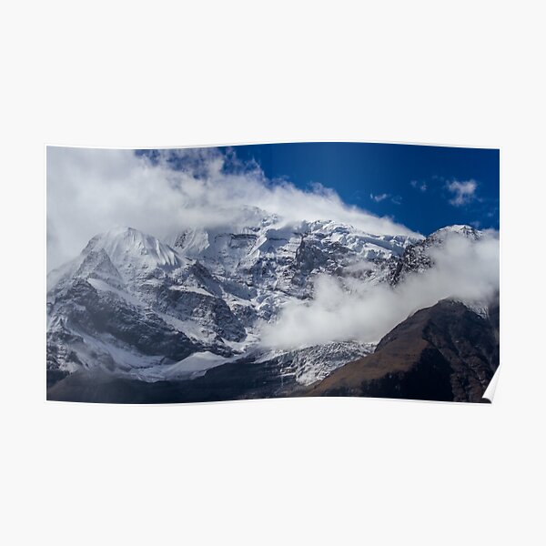 The Peak of Annapurna II, Nepal Poster
