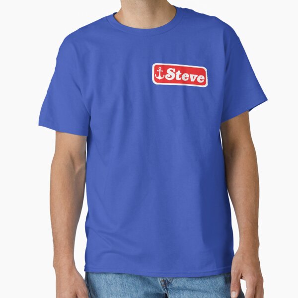 Item preview, Scoops ahoy! Steve name badge designed and sold by Aaron Newsome.