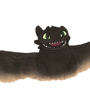 Artwork thumbnail, Toothless by withinadream