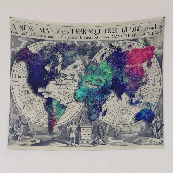 Item preview, map of the world #map #worldmap designed and sold by JBJart.