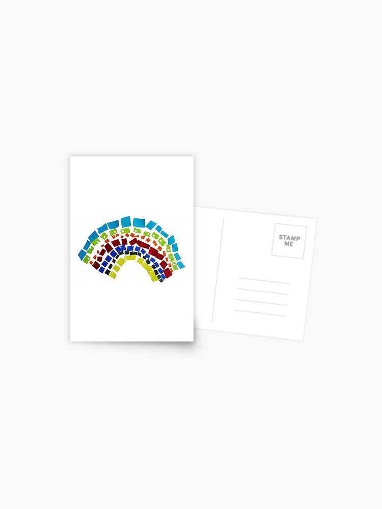 Paper rainbow Postcard for Sale by Burinho