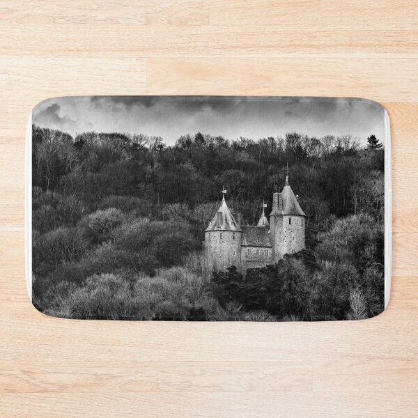 Item preview, Castle Coch in black and white designed and sold by iCimages.net.