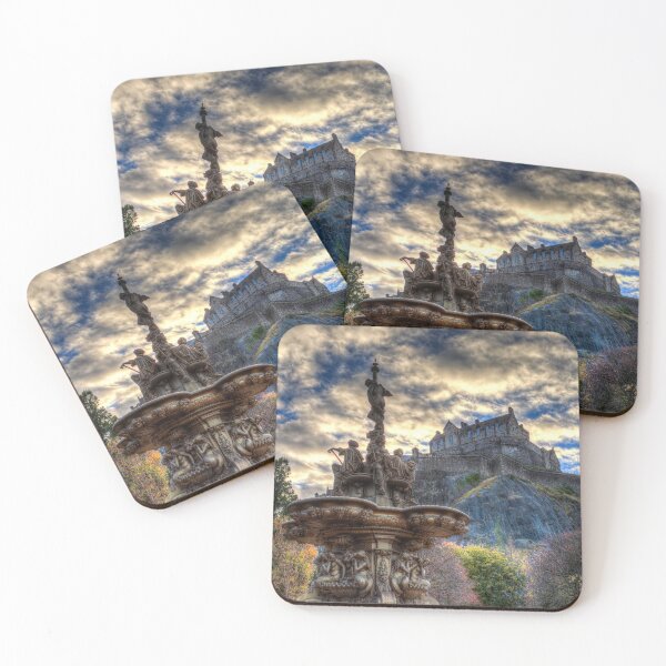 Item preview, Ross Fountain And Edinburgh Castle designed and sold by Londonimages.
