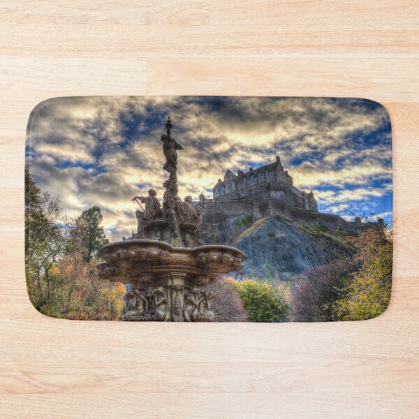 Item preview, Ross Fountain And Edinburgh Castle designed and sold by Londonimages.