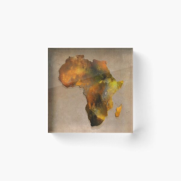 Item preview, Africa map  designed and sold by JBJart.