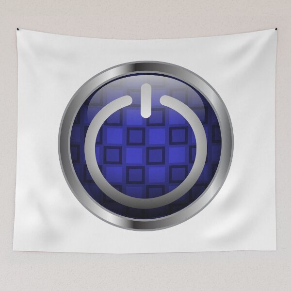 Item preview, Glossy "On" Button designed and sold by Zethinova.