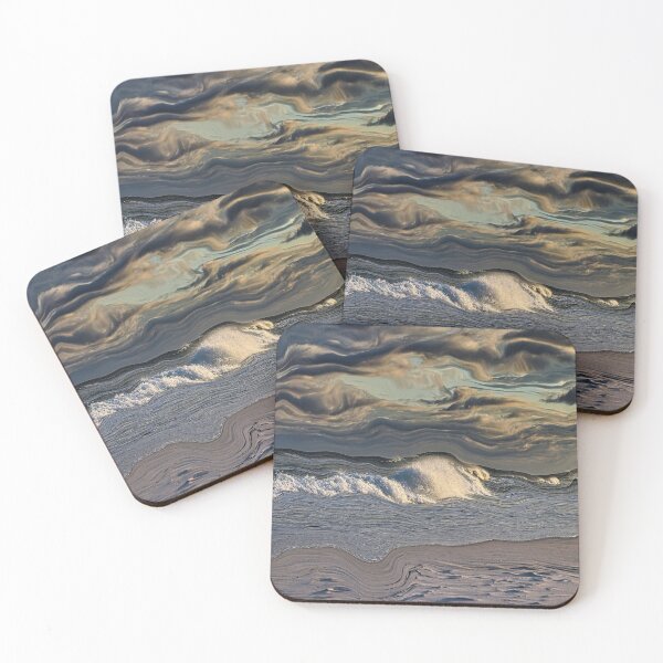 Item preview, Stormy weather at the beach designed and sold by puravidavisions.