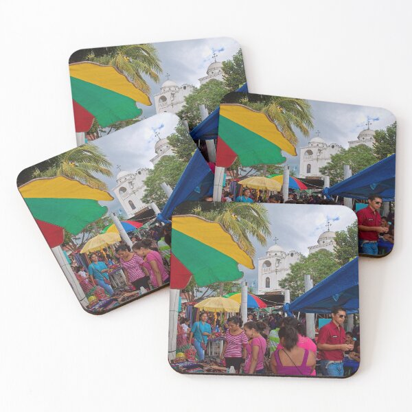 Item preview, Guatemala. Flores. Market in front of the Cathedral. designed and sold by vadim19.
