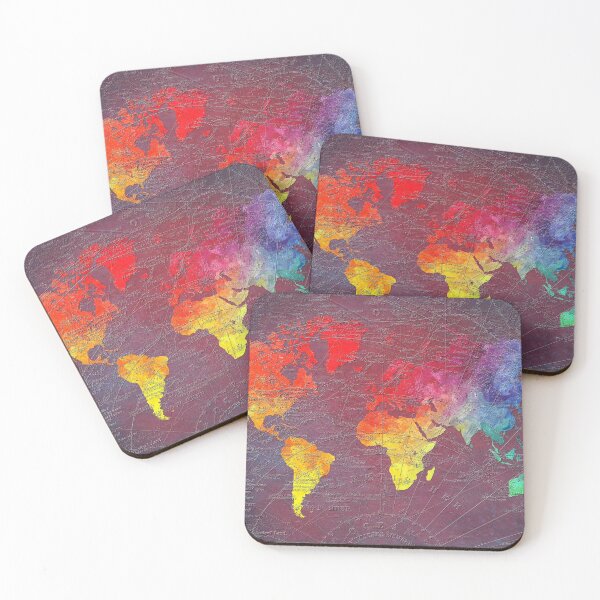 Item preview, world map designed and sold by JBJart.