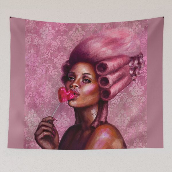 Item preview, Yas, Queen, Madam Lolli in pink designed and sold by ArtInPi.