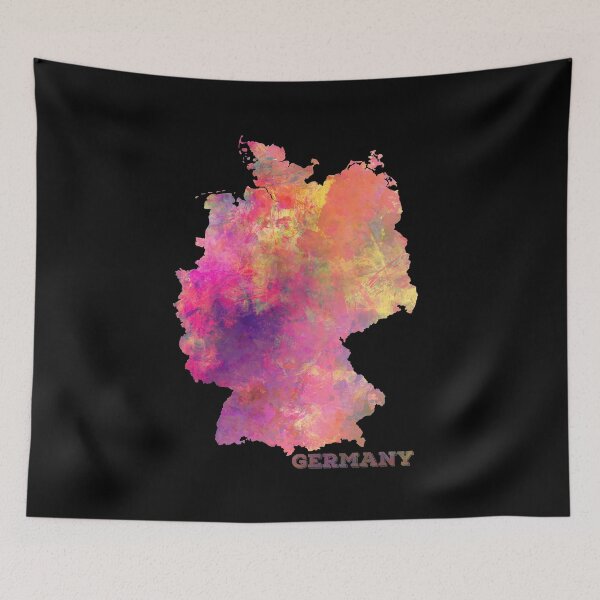 Item preview, Germany map designed and sold by JBJart.