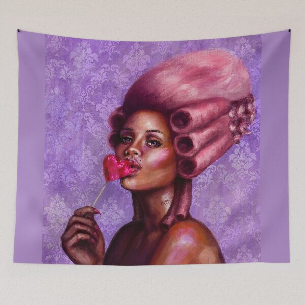 Item preview, Yas, Queen, Madam Lolli in purple designed and sold by ArtInPi.