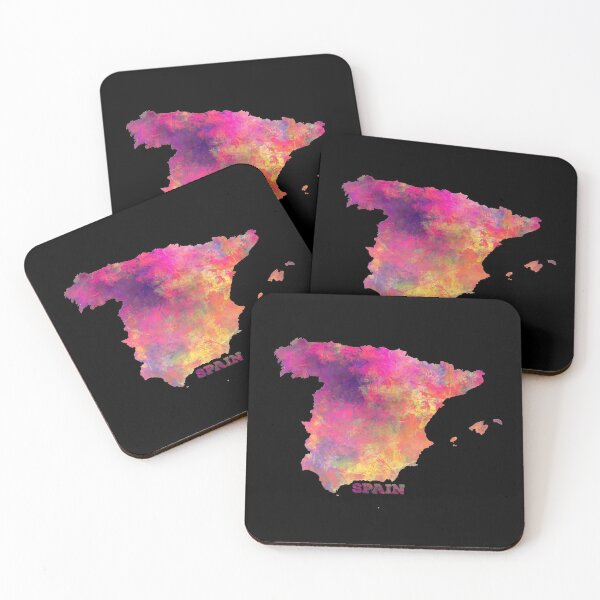 Item preview, Spain map designed and sold by JBJart.