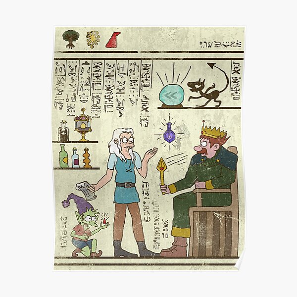 Hero-glyphics: Dreamland Poster