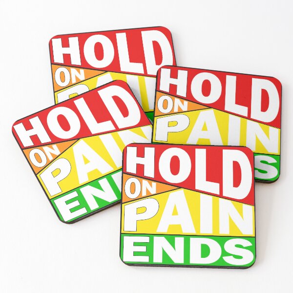 Item preview, HOPE - Hold On Pain Ends (V2) designed and sold by 4wordsmovement.