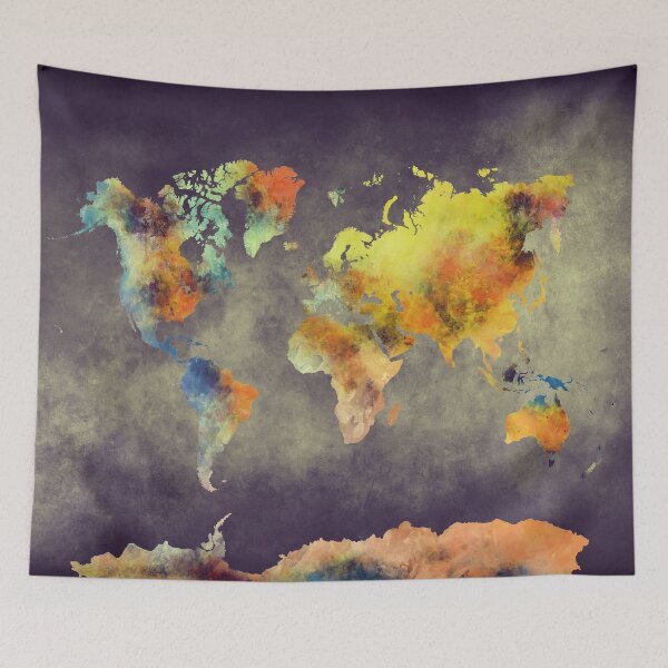 Item preview, World map 2077 designed and sold by JBJart.