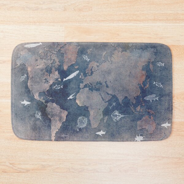 Item preview, world map 1 sealife  designed and sold by JBJart.