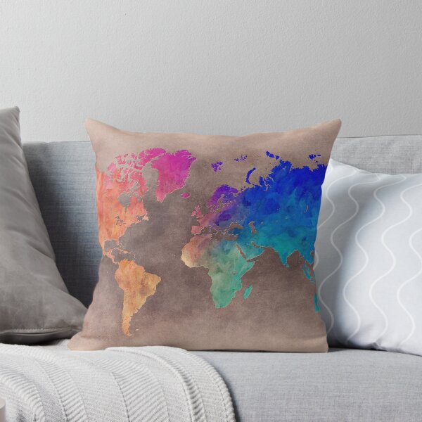 Item preview, World map 5 designed and sold by JBJart.
