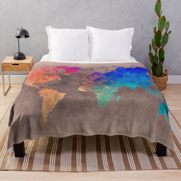 Item preview, World map 5 designed and sold by JBJart.