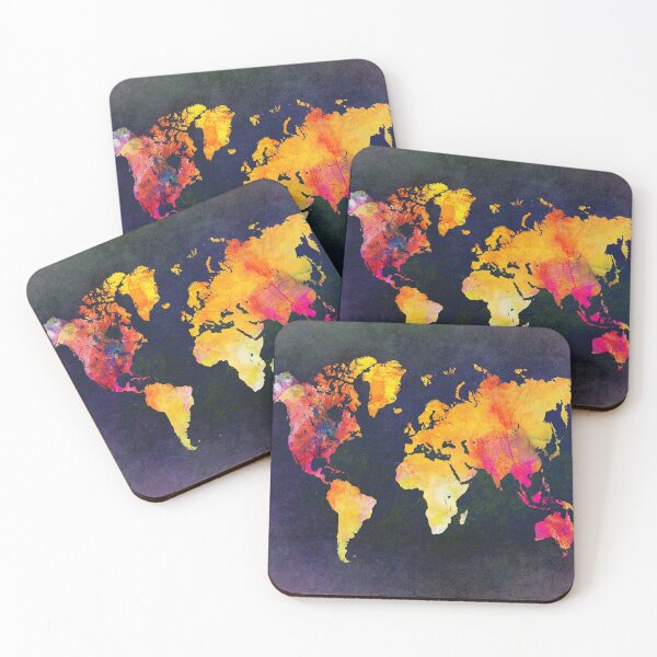 Item preview, World map  designed and sold by JBJart.