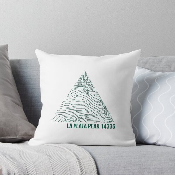 Item preview, La Plata Peak Topo designed and sold by januarybegan.