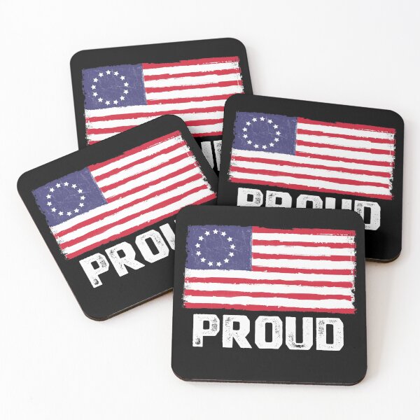 Item preview, Betsy Ross Proud American Flag 1776  designed and sold by MagicBoutique.