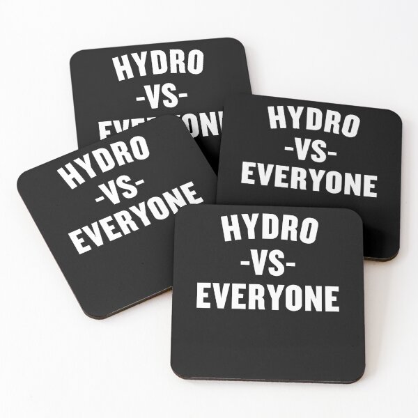Item preview, HYDRO VS EVERYONE - H2O Hydro Homies (Water Bottle | Shirt) designed and sold by countercolour.