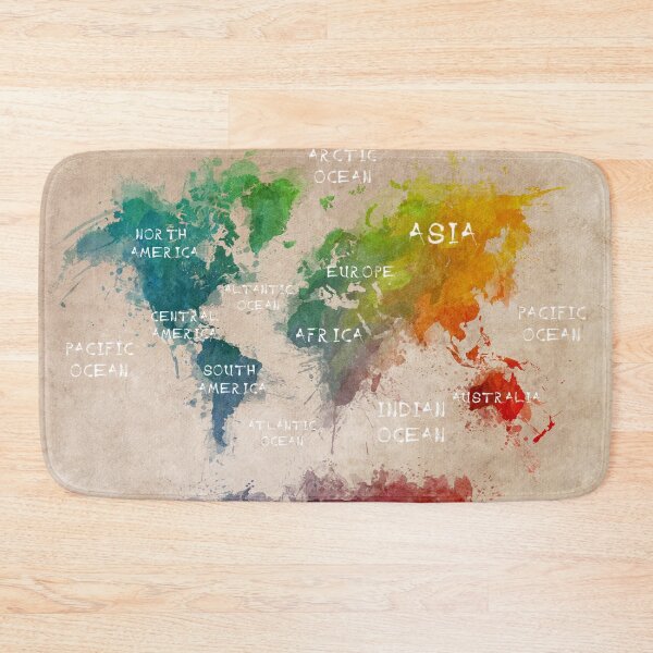 Item preview, world map 14 designed and sold by JBJart.