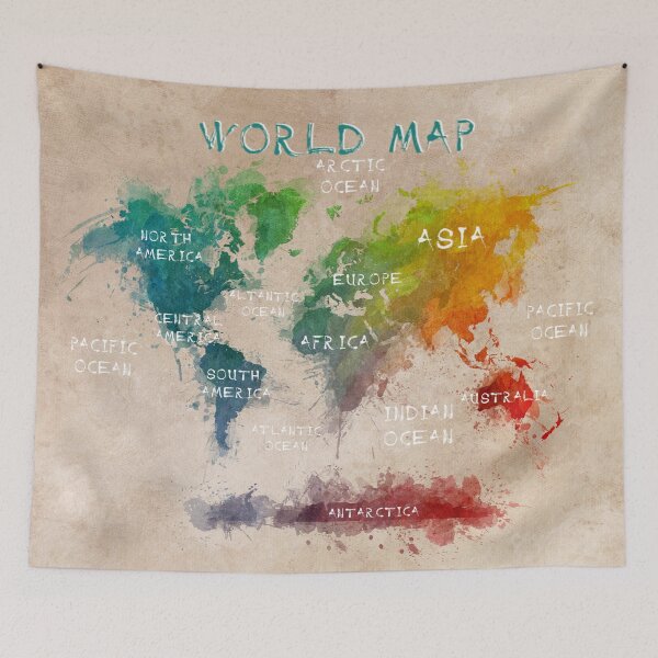 Item preview, world map 14 designed and sold by JBJart.