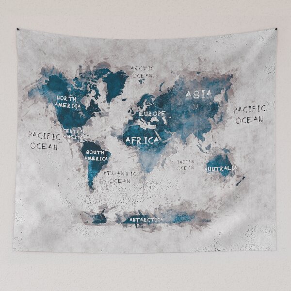 Item preview, world map 13 designed and sold by JBJart.