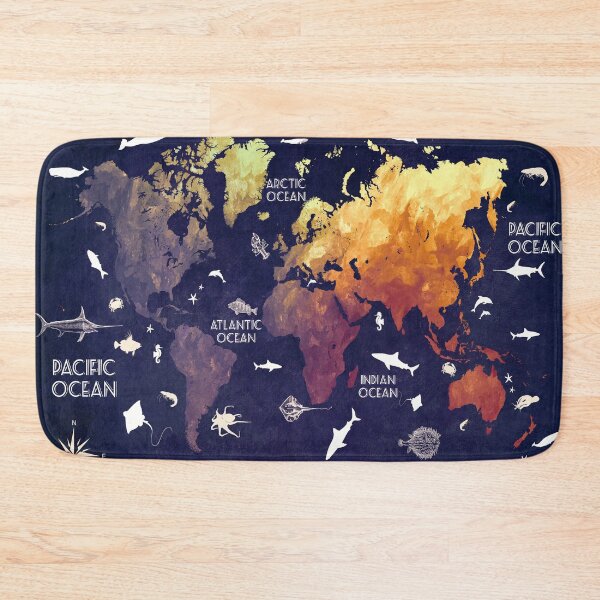 Item preview, world map 11 designed and sold by JBJart.