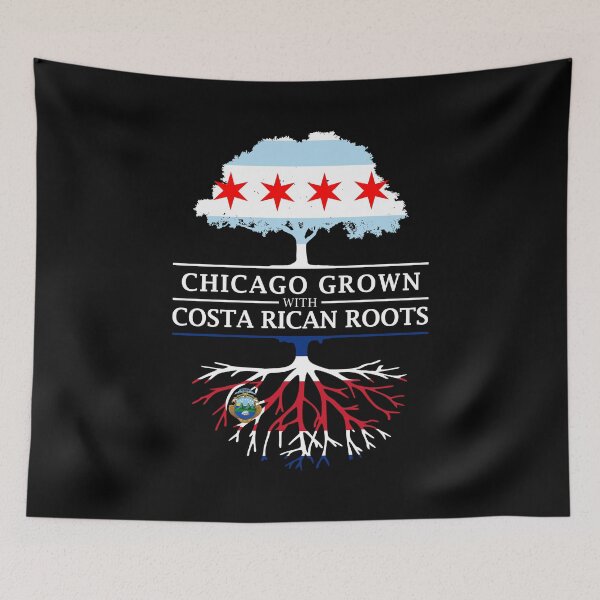 Item preview, Chicago Grown with Costa Rican  Roots designed and sold by ockshirts.